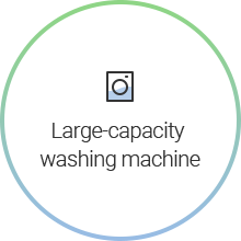 Large capacity washing machine
