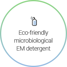 Eco-friendly microbiological EM detergent
