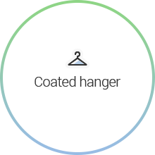 Coated hanger